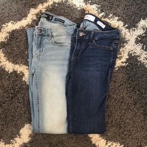 BUNDLE - 2 pairs of Hollister Jeans